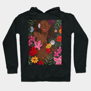 Floral Celebration of Motherhood Hoodie